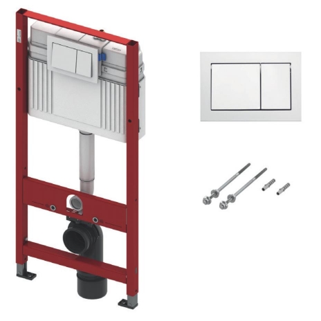 TECEprofil Base WC modulis Valdymas	iš priekio,	montavimo aukštis 1120	mm