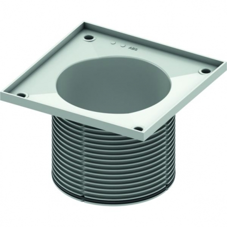 TECEdrainpoint S viršutinė trapo dalis, rėmelis PL, 150 mm, be grotelių.