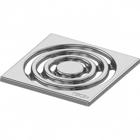TECEdrainpoint S nerūdijančio plieno dekoratyvinės grotelės 100 x 100 mm