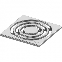 TECEdrainpoint S nerūdijančio plieno dekoratyvinės grotelės 142 x 142 mm