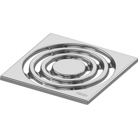 TECEdrainpoint S nerūdijančio plieno dekoratyvinės grotelės 142 x 142 mm