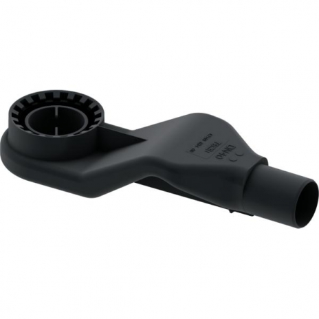 Super-žemas TECEdrainline sifonas, DN40 horizontalus, pralaidumas - 0,5 l/s