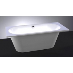 Akmens masės vonia VISPOOL EVENTO 175x75 stačiakampė balta