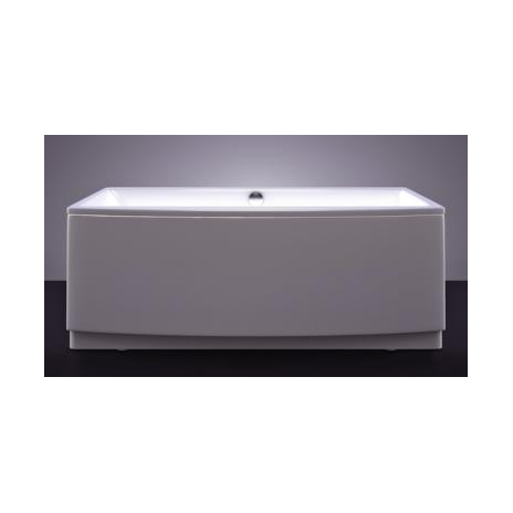 Akmens masės vonia VISPOOL RELAX 170x80 stačiakampė balta