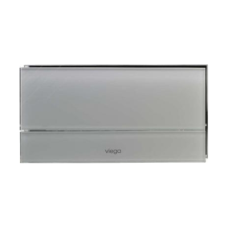 WC klavišas VISIGN FOR MORE 101 stiklas/šviesiai pilkas