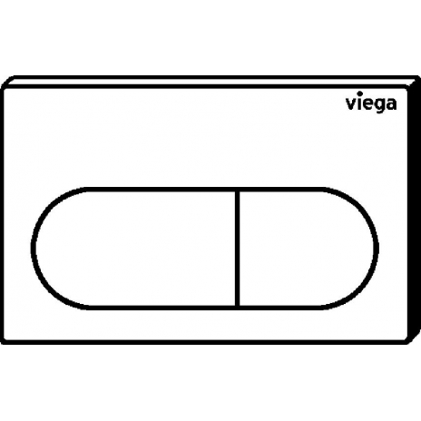 WC klavišas Viega Prevista, Visign For Life 6, chromas