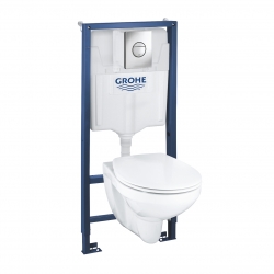 Rėmo 1,13M ir WC puodo -3/6L, komplektas SOLIDO 4in1 ( *tik pilnom pall.)