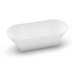 Akmens masės praustuvas Vispool Ornea 4, 750x340mm, baltas