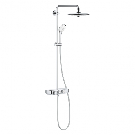 Termostatinė dušo sistema Euphoria SmartControl 260 Mono, chromas