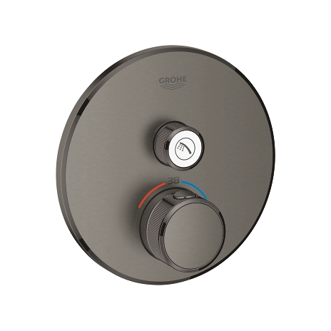 Virštinkinė dušo maišytuvo dalis Grohtherm Smartcontrol, grafito spalva