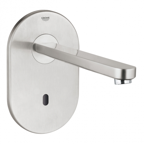 Sensorinis maišytuvas Eurosmart Cosmopolitan E praustuvui iš sienos, snapo ilg.232 mm