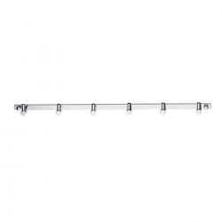 Rail su 6 kabliukais