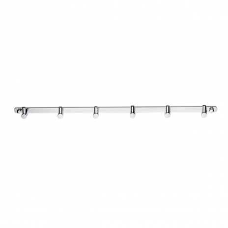 Rail su 6 kabliukais
