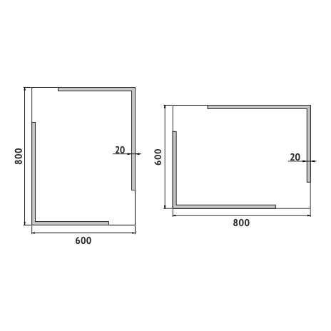LED veidrodis 600x800.