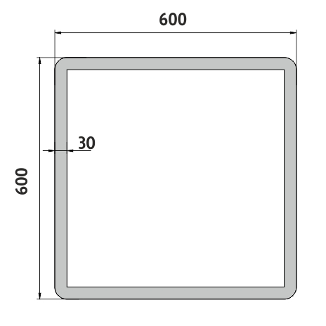 LED veidrodis 600x600.