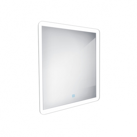 LED veidrodis 600x600 su jutikliu