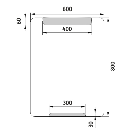 LED veidrodis 600x800.