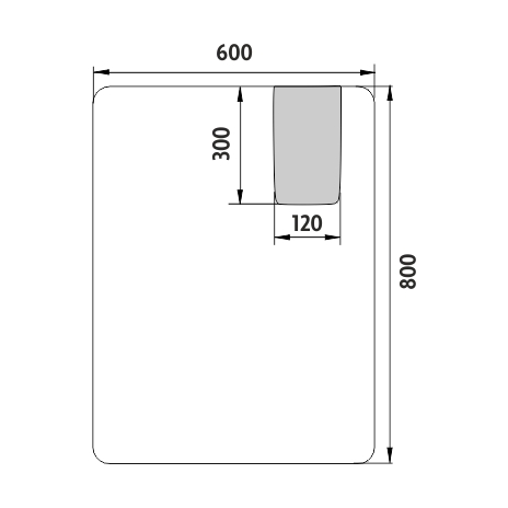 LED veidrodis 600x800.