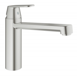Plautuvės maišytuvas GROHE Eurosmart Cosmopolitan, Nerūdijančio plieno, paaukštintas