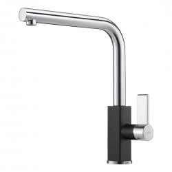 Plautuvės maišytuvas Franke Maris, be ištraukiamo dušelio, Chrome/Onyx