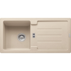 Akmens masės plautuvė Franke Strata, STG 614-86, Beige, užkemšamas ventilis