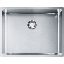 Nerūdijančio plieno plautuvė Franke Box, BXX 210/110-54, užkemšamas ventilis