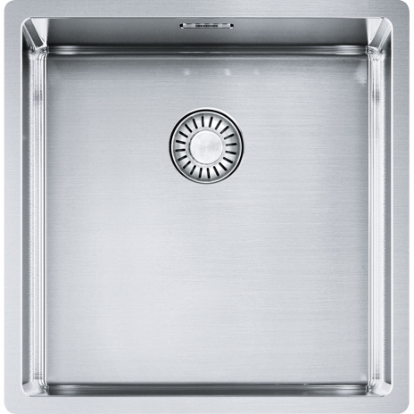 Nerūdijančio plieno plautuvė Franke Box, BXX 210/110-40, užkemšamas ventilis