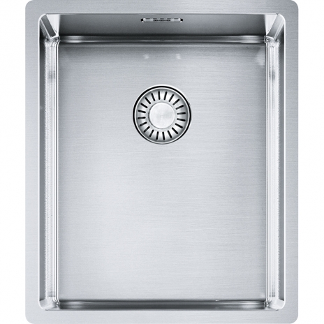 Nerūdijančio plieno plautuvė Franke Box, BXX 210/110-34, užkemšamas ventilis