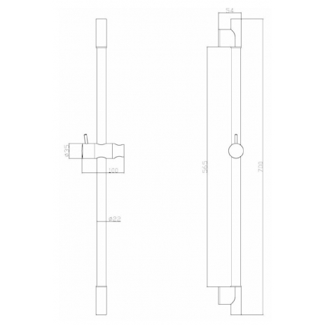 Dušo stovas Optima, SL040NEW
