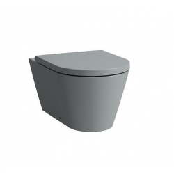 Kartell BY LAUFEN Pakabinamas WC Rimless,  matinis grafito