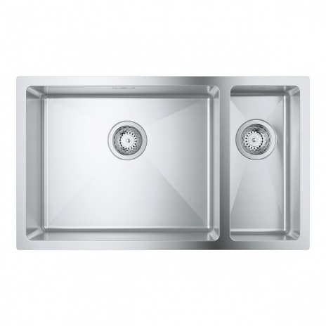 Grohe plautuvė K700 U 80-S 760x450 mm, nerūdijantis plienas