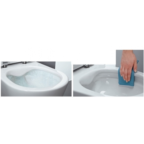 Laufen Pro Rimless Pack pakabinamo unitazo ir potinkinio rėmo komplektas
