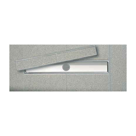 TECEdrainline dušo latako grotelės plytelei įklijuoti "plate", tiesios, ilgis 70 cm