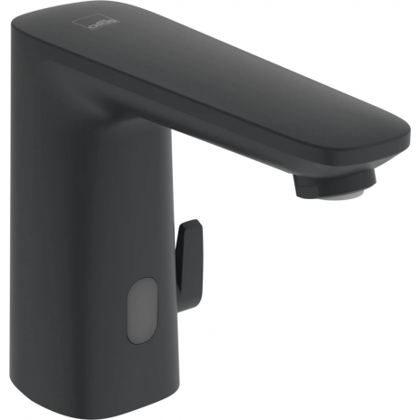 Praustuvo maišytuvas Oras Electra Safety, 3 V, BLUETOOTH, juodas matinis